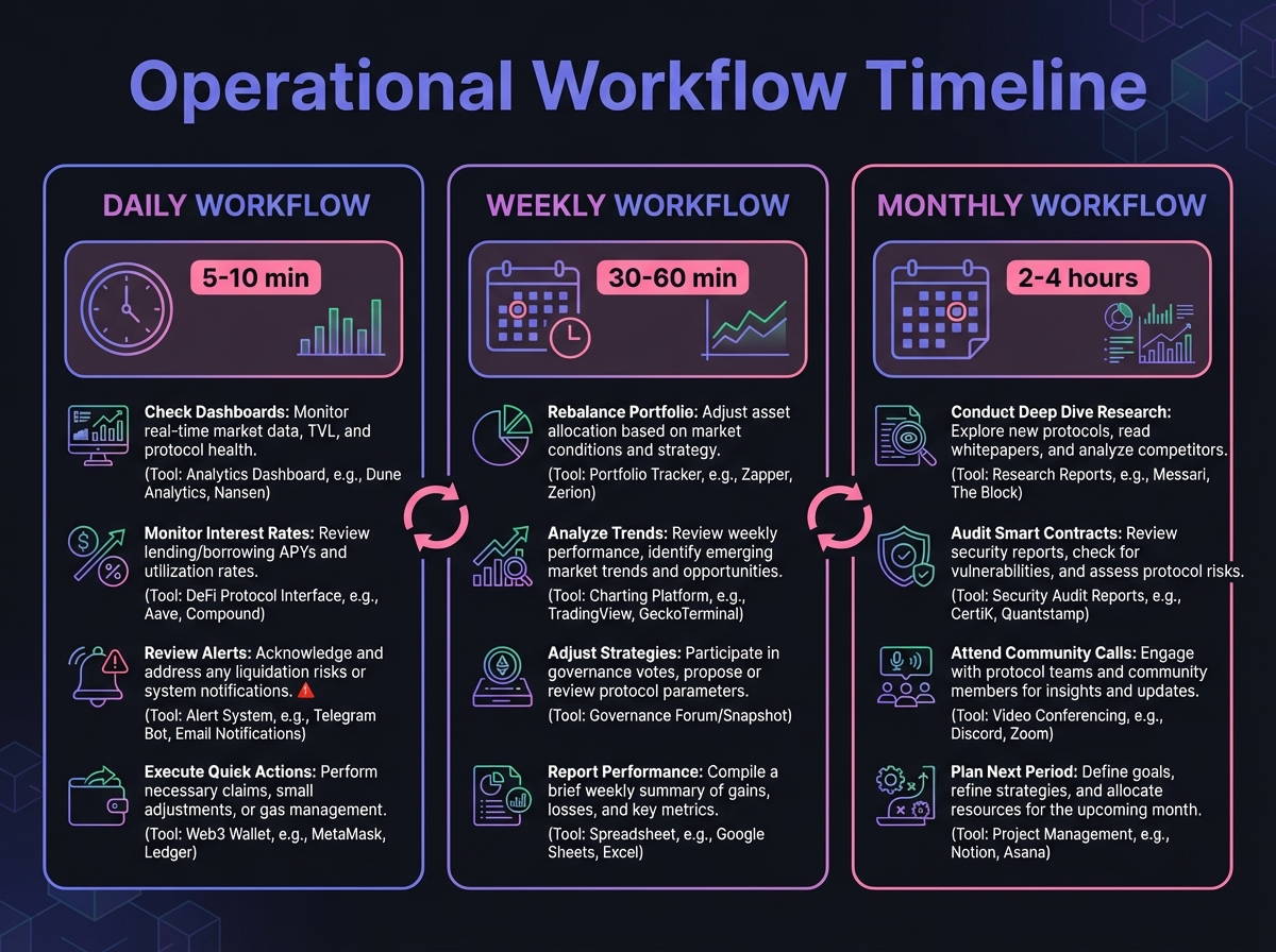 Operational Workflow Timeline