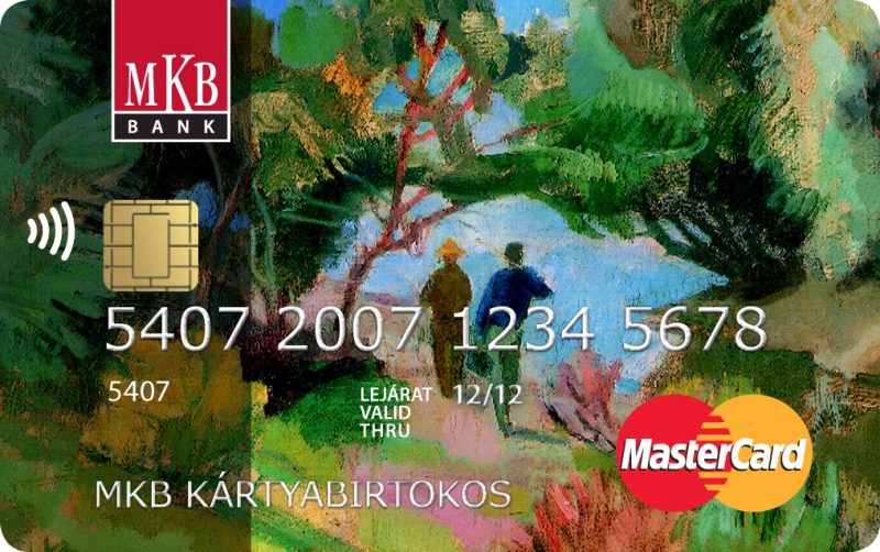 MKB MasterCard Standard (dombornyomott)