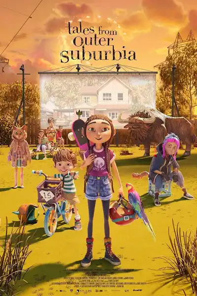 Shaun Tan's Tales from Outer Suburbia poster