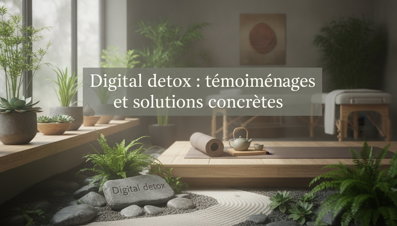 Digital detox : témoignages et solutions concrètes