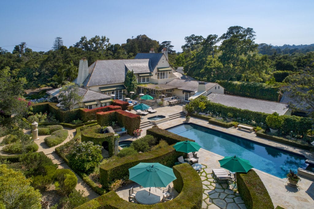 Somerset estate in Montecito CA Somerset Estate. An example of why Montecito is the best place to live in the Santa Barbara area
