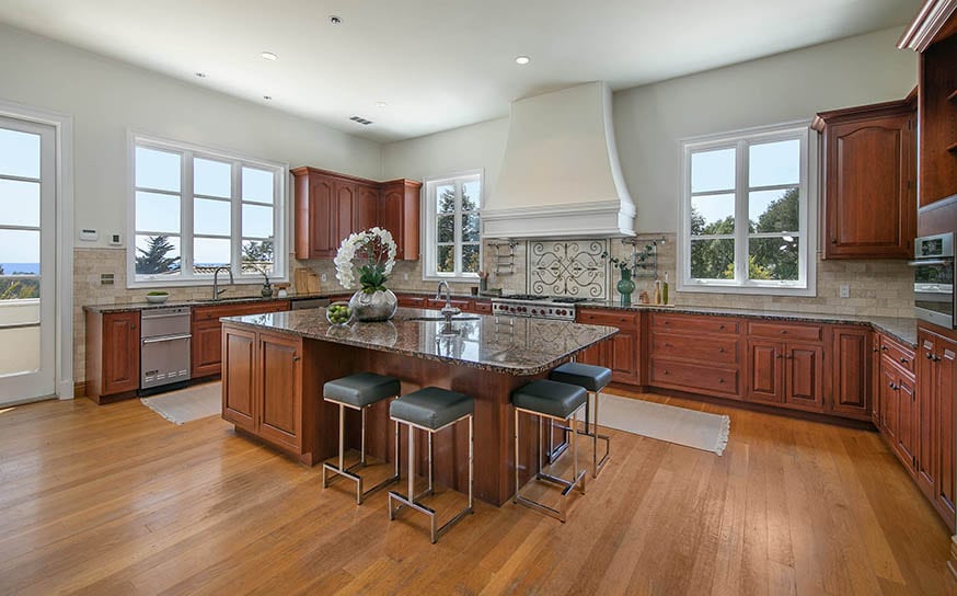 Three toned kitchen