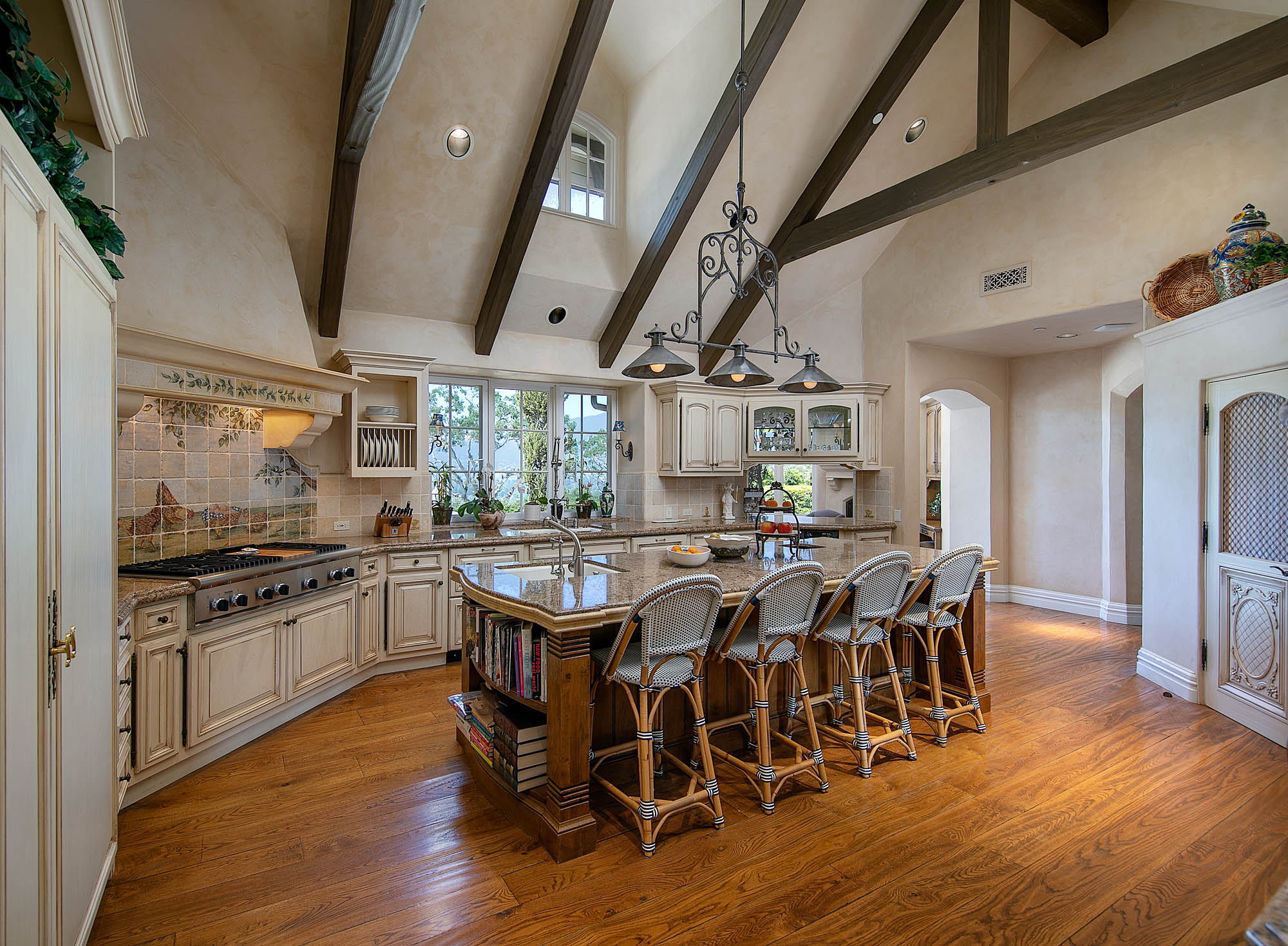 A kitchen that does not look polished in a home for sale