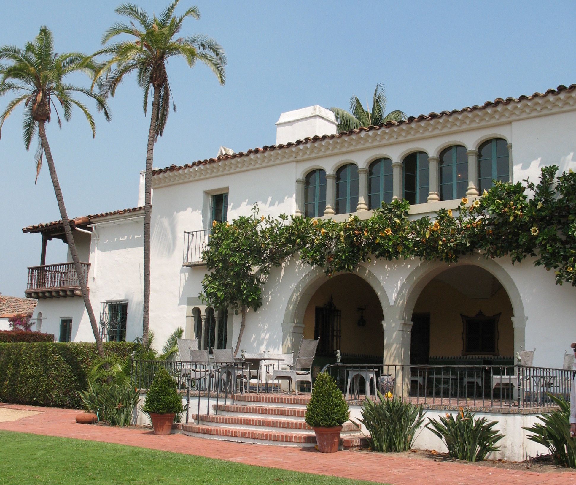 Casa del Herrero, a classic Spanish Colonial Revival building in Santa Barbara, CA