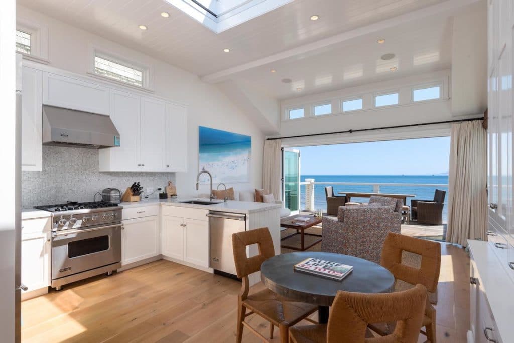 A Montecito CA beach house. A beach house is one reason Montecito is the best place to live in the Santa Barbara areaamar Beach House for sale