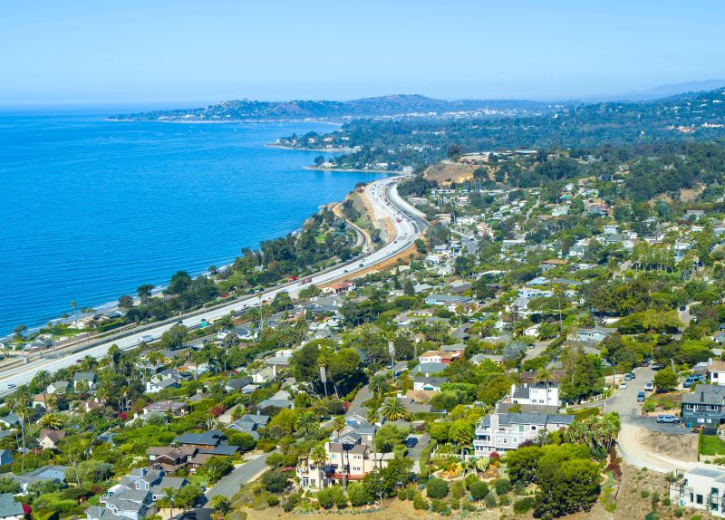 Bird's-eye view of Summerland