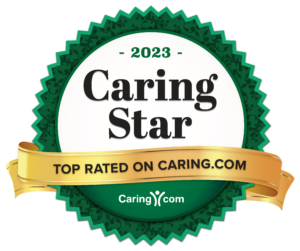 Caring.com caring star badge