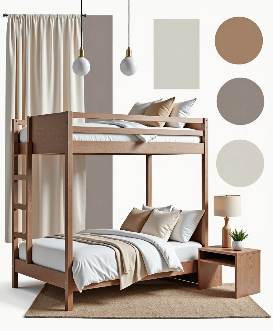 Minimalist Bedroom: Serenity in White & Beige Tones