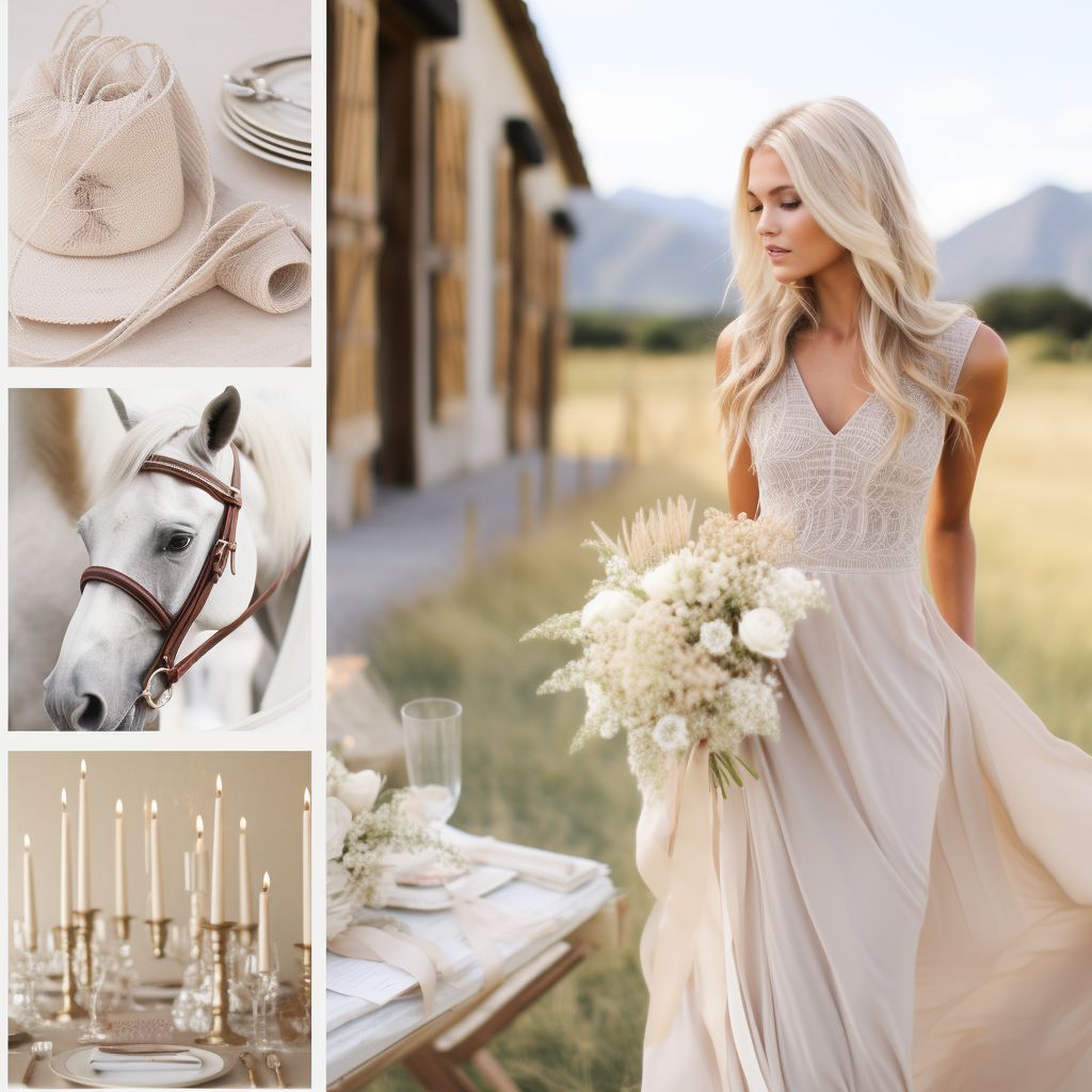 Rustic Safari Wedding: White, Beige & Light Brown Magic