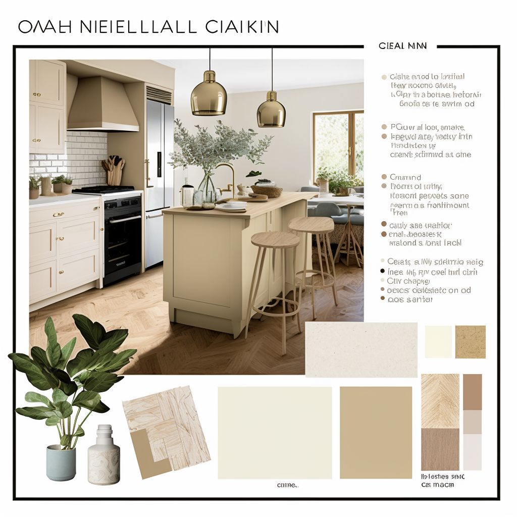 French Country Kitchen: Cozy White, Beige & Light Brown