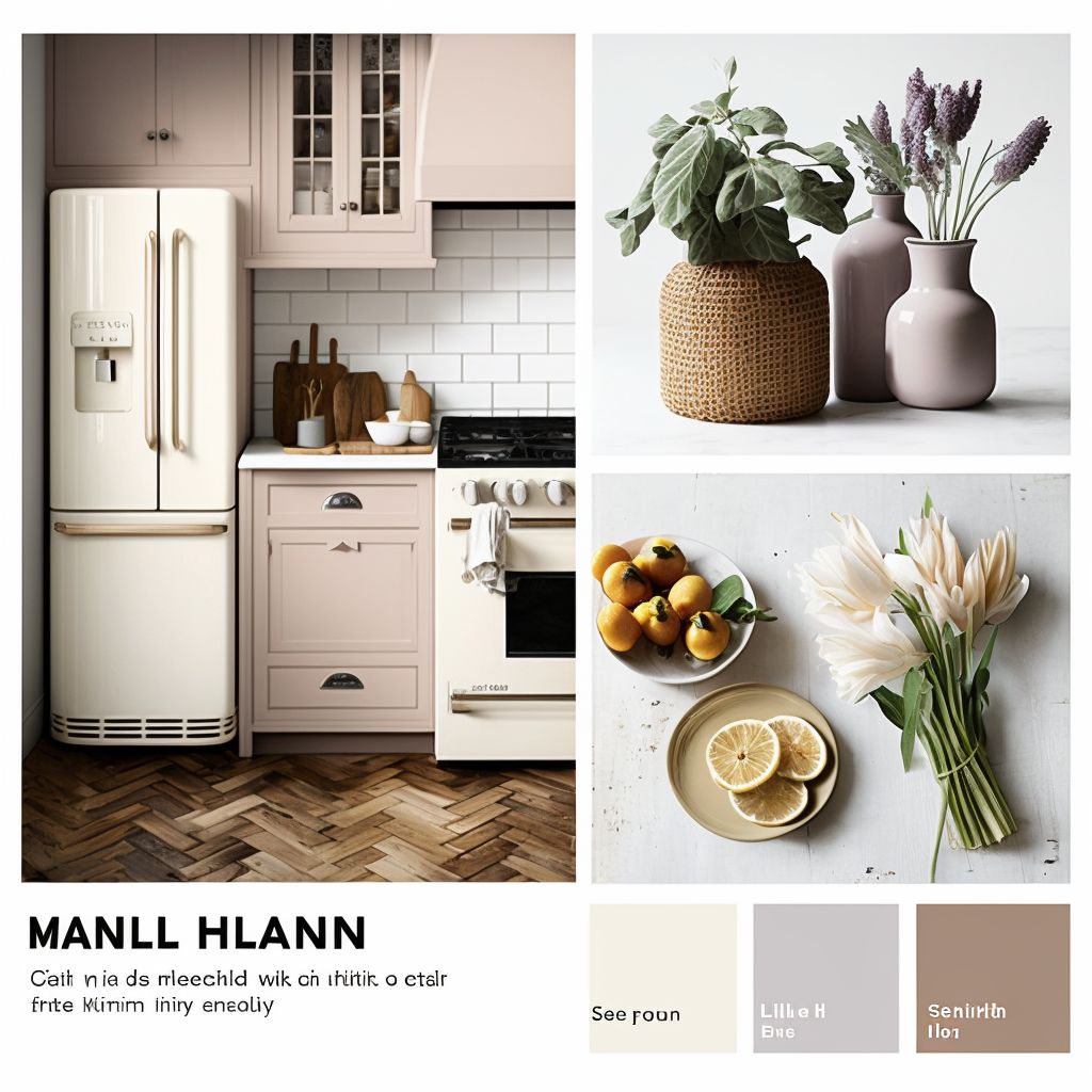 French Country Kitchen: Cozy White, Beige & Light Brown