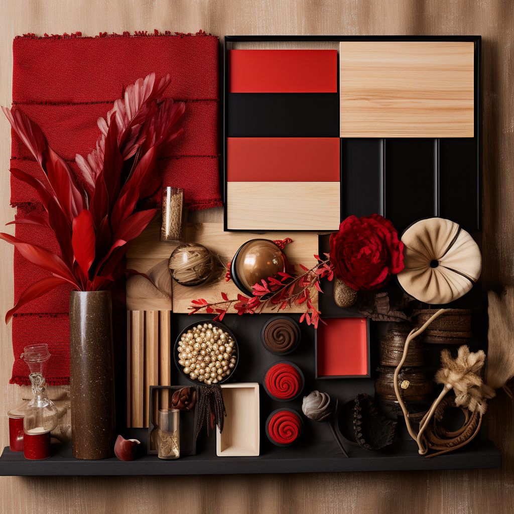 Vibrant Event Photography with Red, Black & White Palette