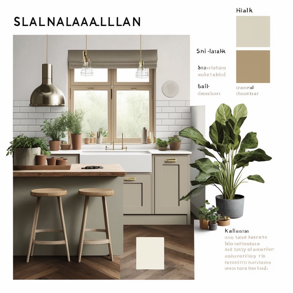 Scandinavian Kitchen: White, Beige & Light Brown Serenity