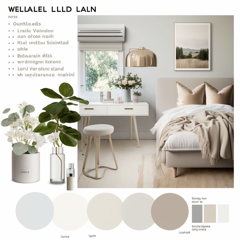 Scandinavian Bedroom Escape: White, Light Grey & Beige Bliss