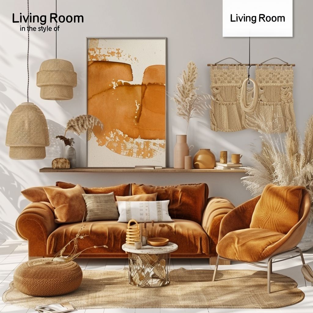 Coastal Living Room: Tan, Beige & Ivory Serenity