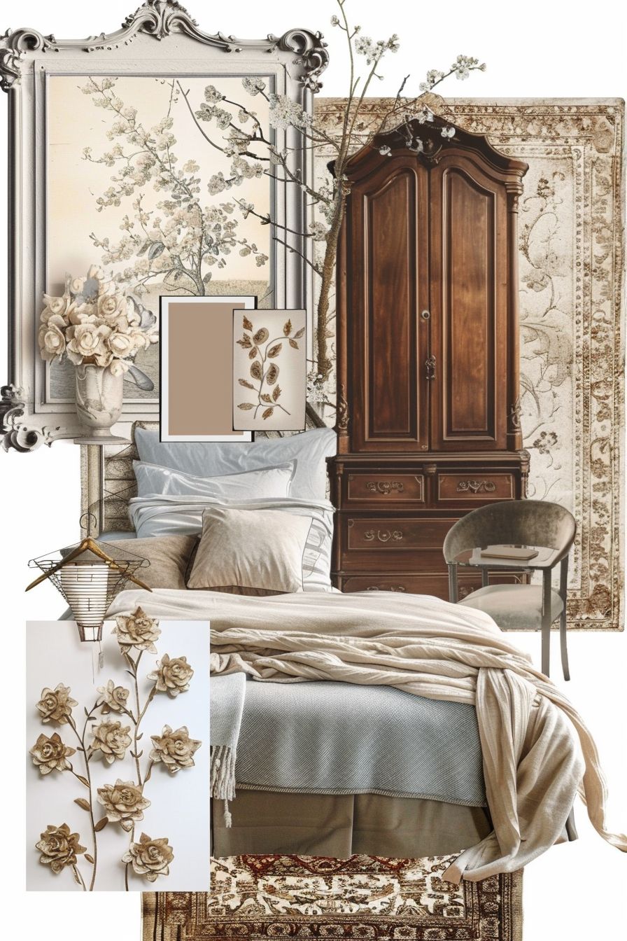 French Country Bedroom: Elegant Serenity & Timeless Comfort