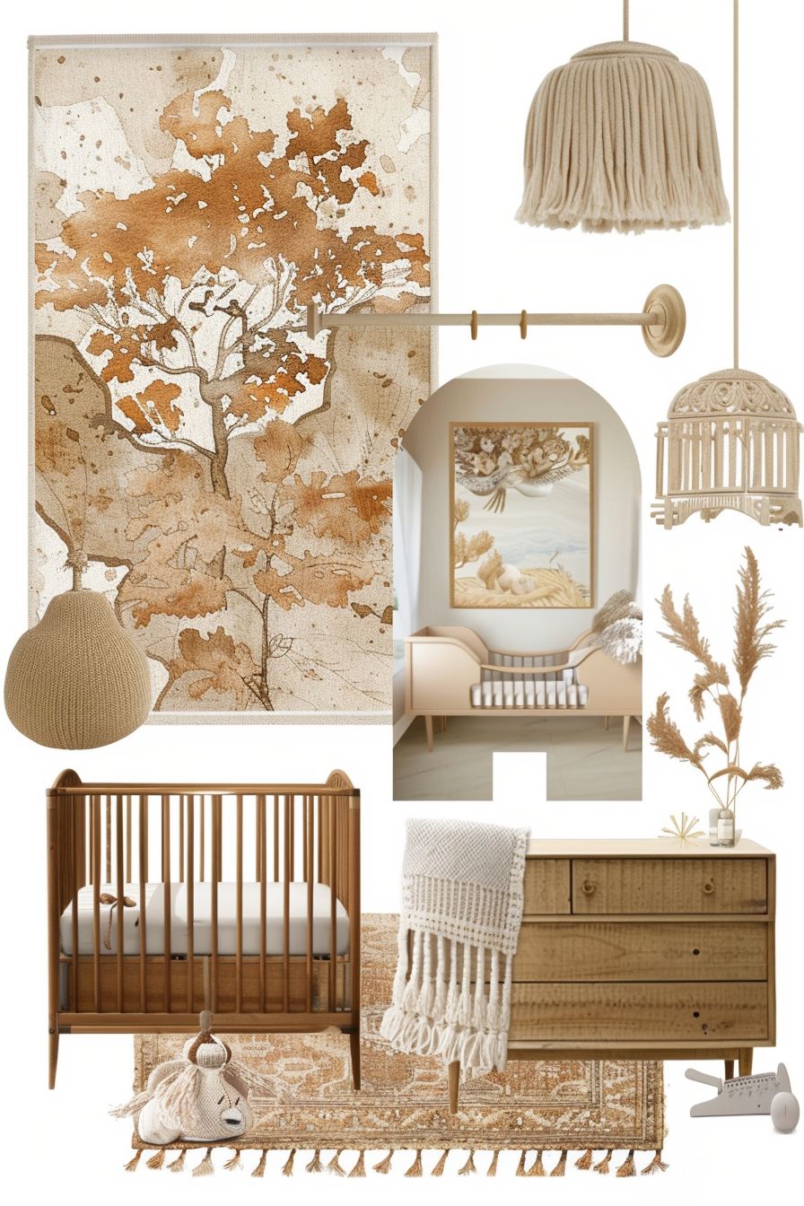 Bohemian Nursery: Cozy Dreams & Eclectic Style