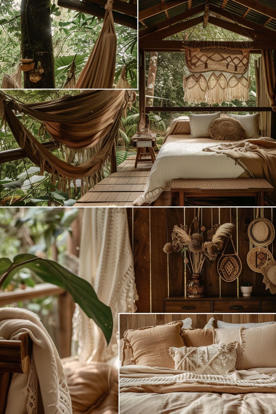 Craftsman Bedroom Escape: Tan, Beige & Ivory Haven