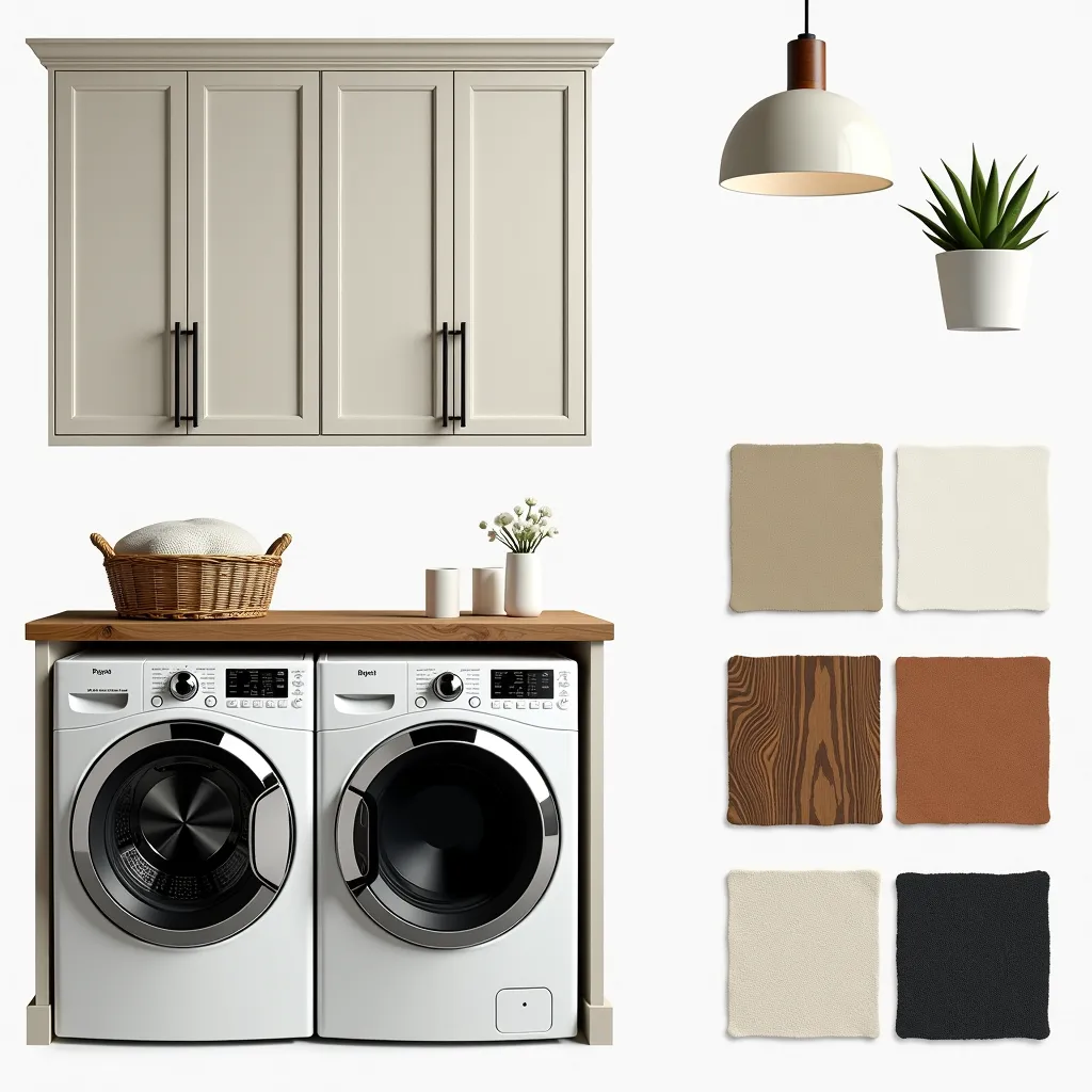 Charming French Country Laundry Room Design
