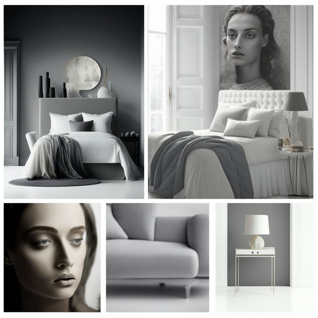 Modern Bedroom Harmony with Grey Tones