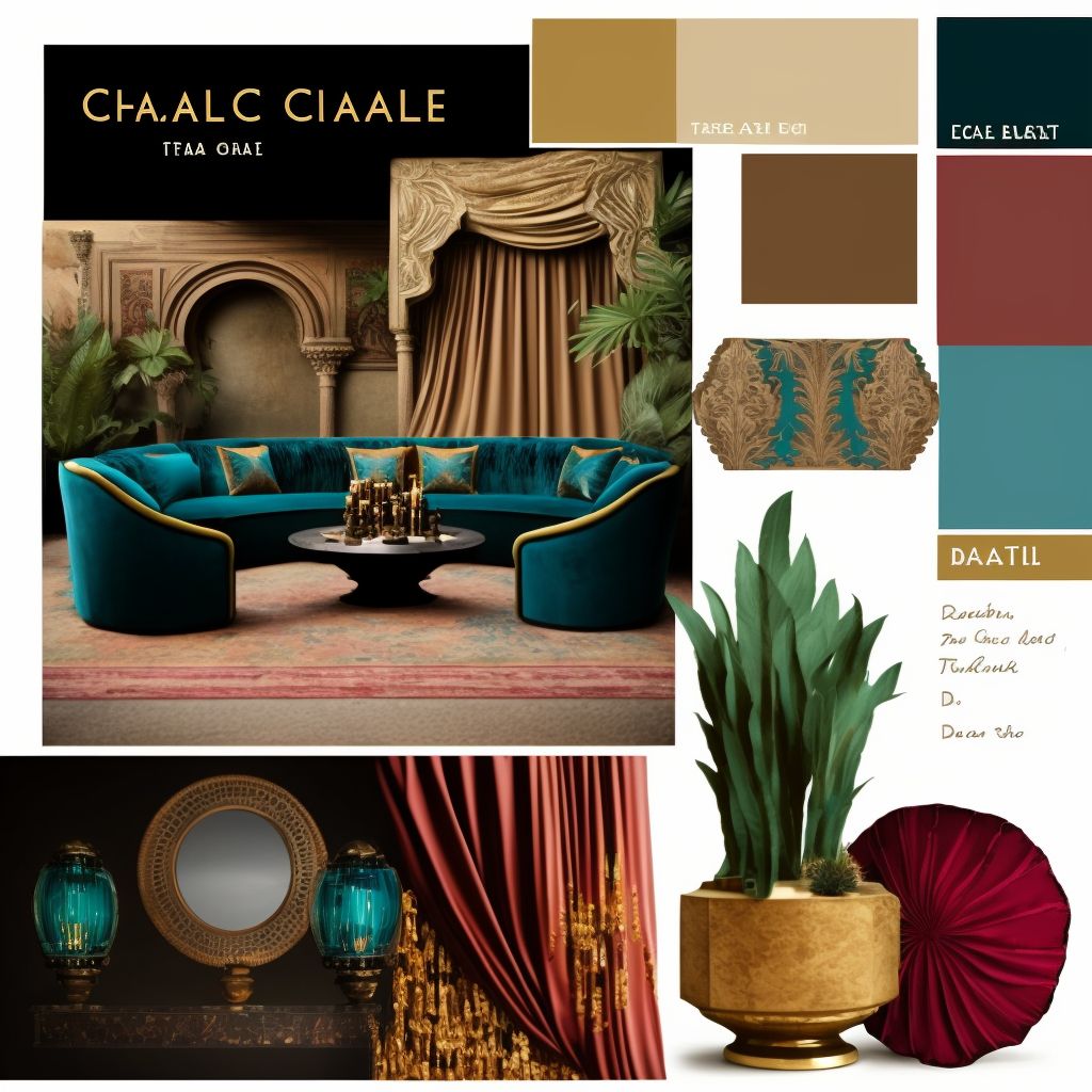 Tropical Theater: Arabian Vibes & Rustic Elegance