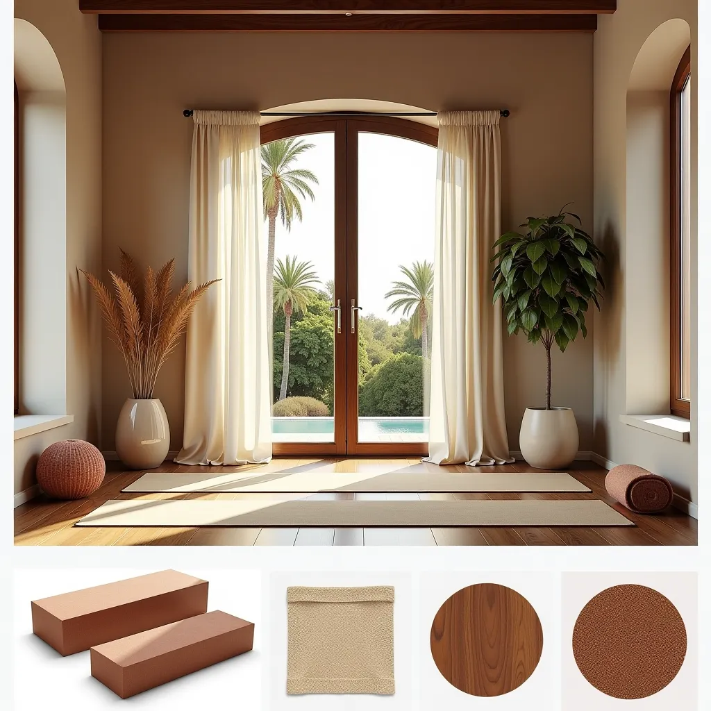Mediterranean Yoga Studio: Serenity in Style
