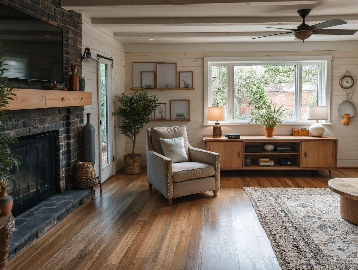 Cozy Farmhouse Living Room with Studio McGee Style