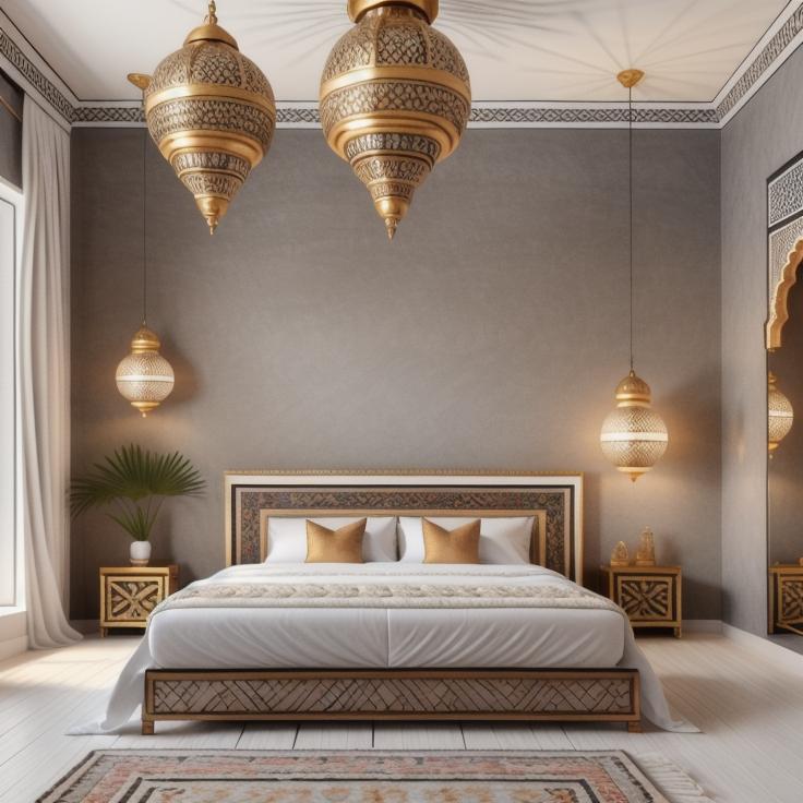 Enchanting Moroccan Bedroom Design