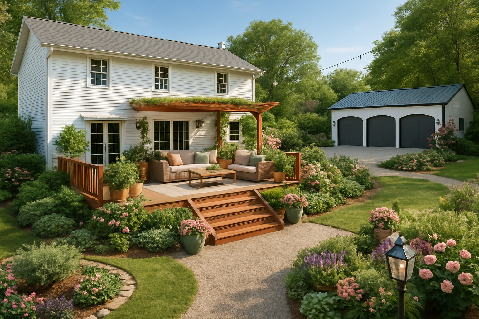 Enchanting French Country Garden Retreat