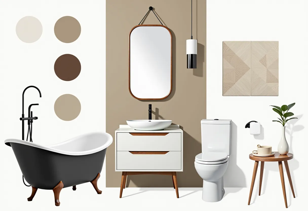 Mid-Century Modern Bathroom Design: A Timeless Retreat