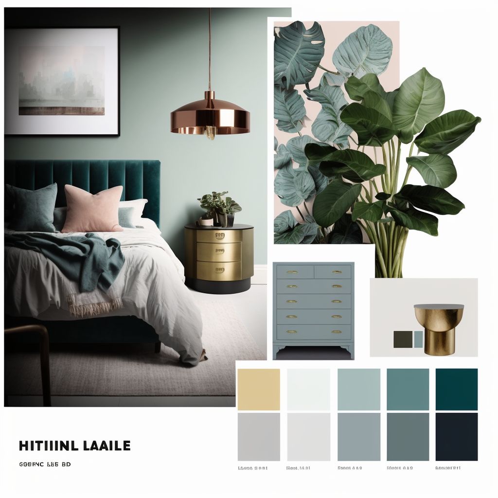 Bedroom, Modern Mood Board Ideas