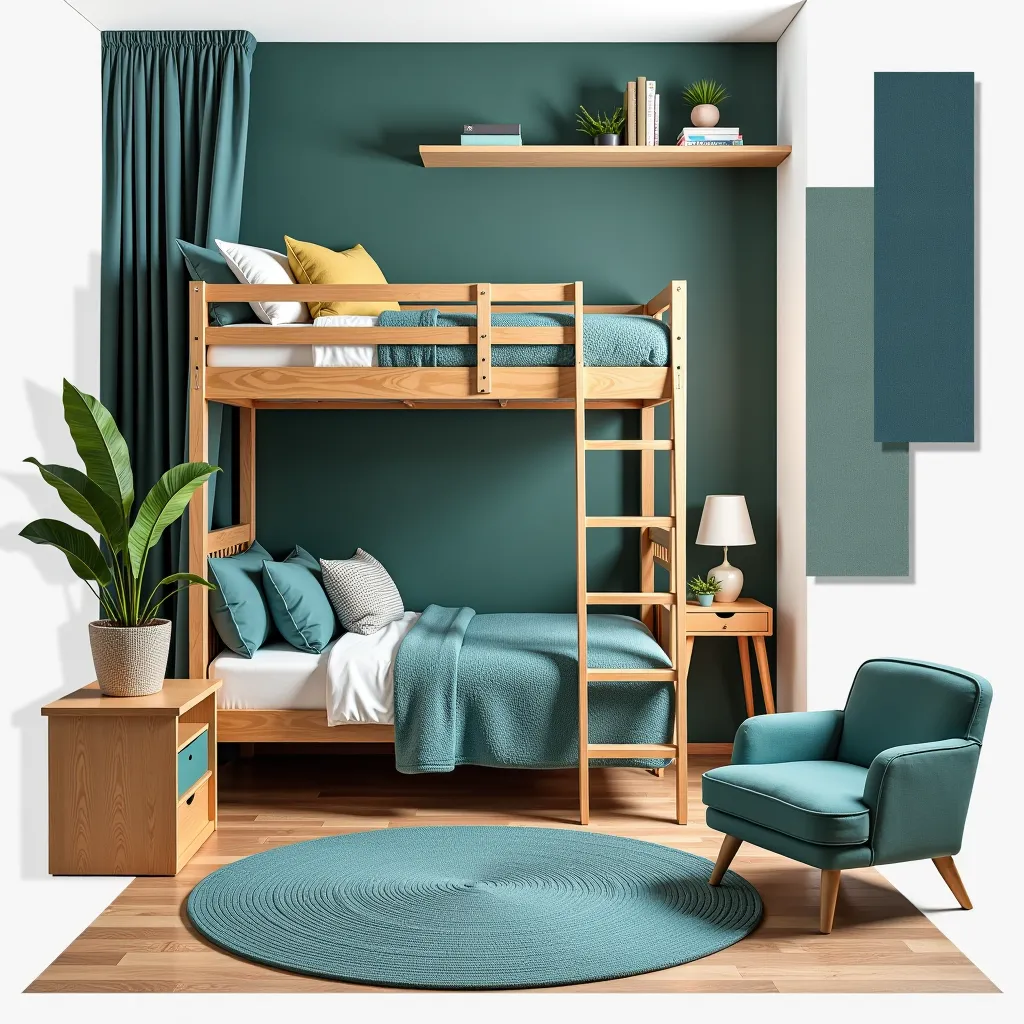 Eclectic Kids Room: Vibrant Spaces for Play & Study