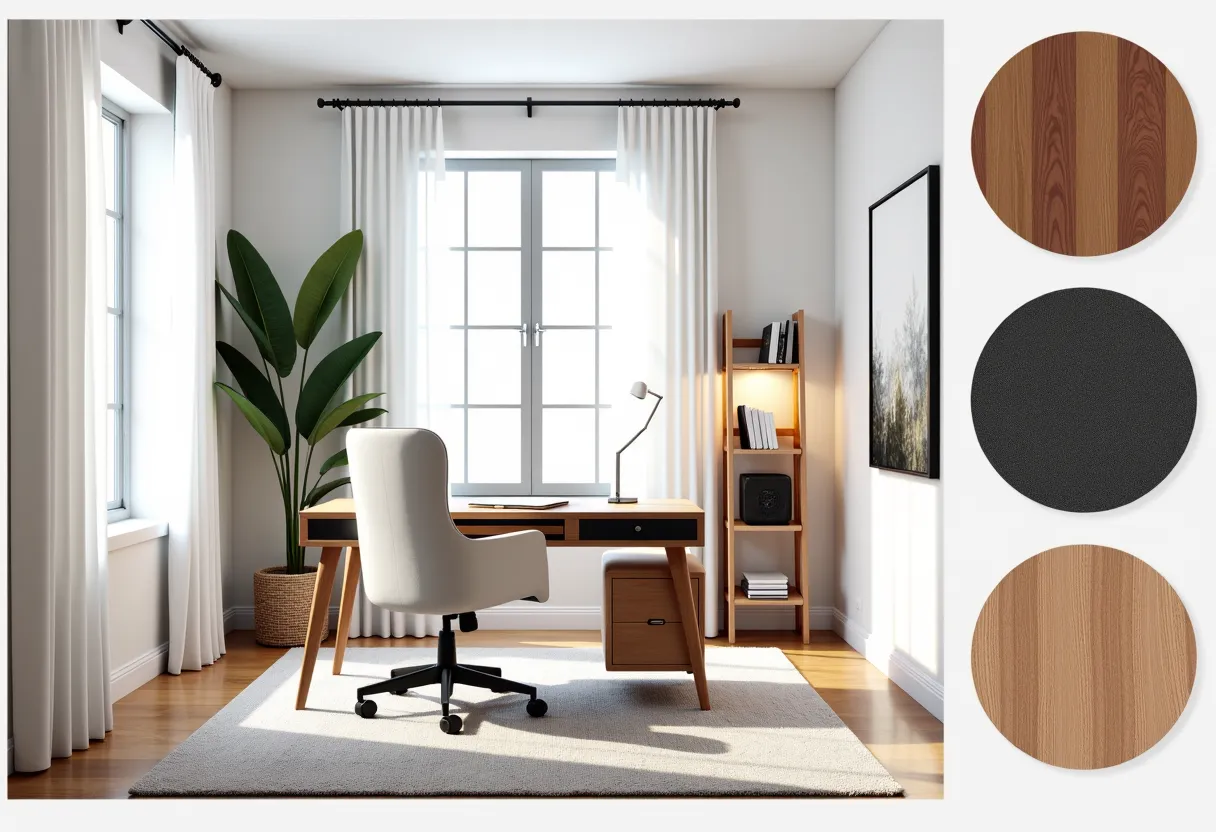 Elevate Your Workspace: Contemporary White Home Office