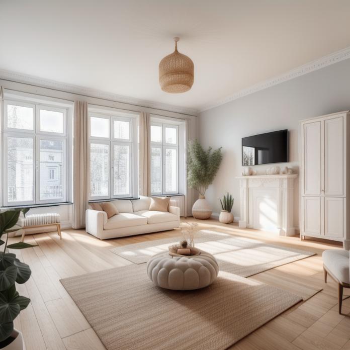 Serene French Country Yoga Studio Design