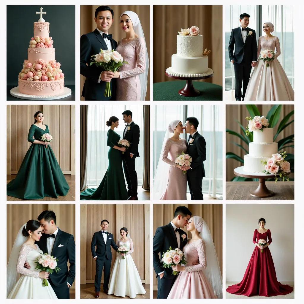 Elegant Navy Blue & Maroon Wedding Style Guide