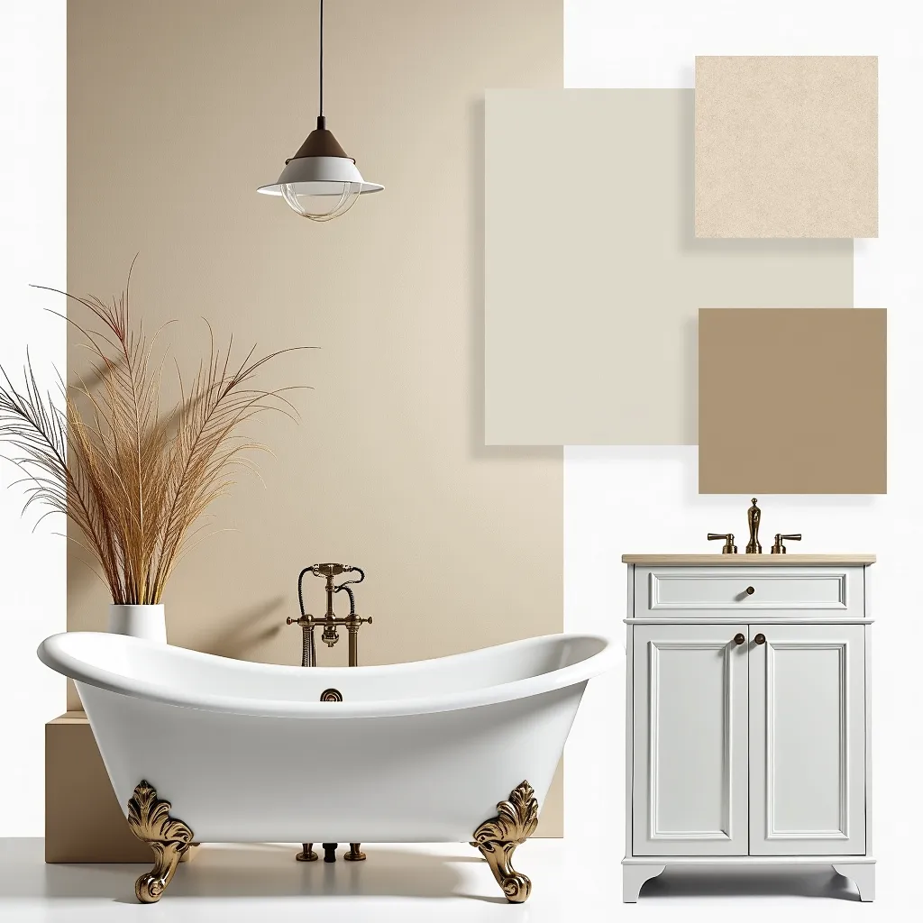 Elegant French Country Bathroom Design Inspiration