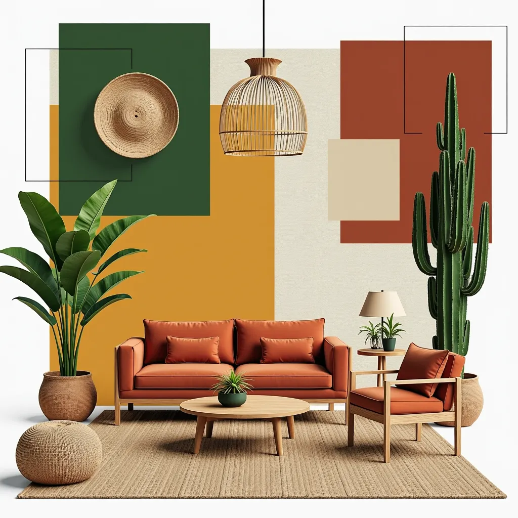 Mediterranean Garden Design: Rust & Mustard Elegance