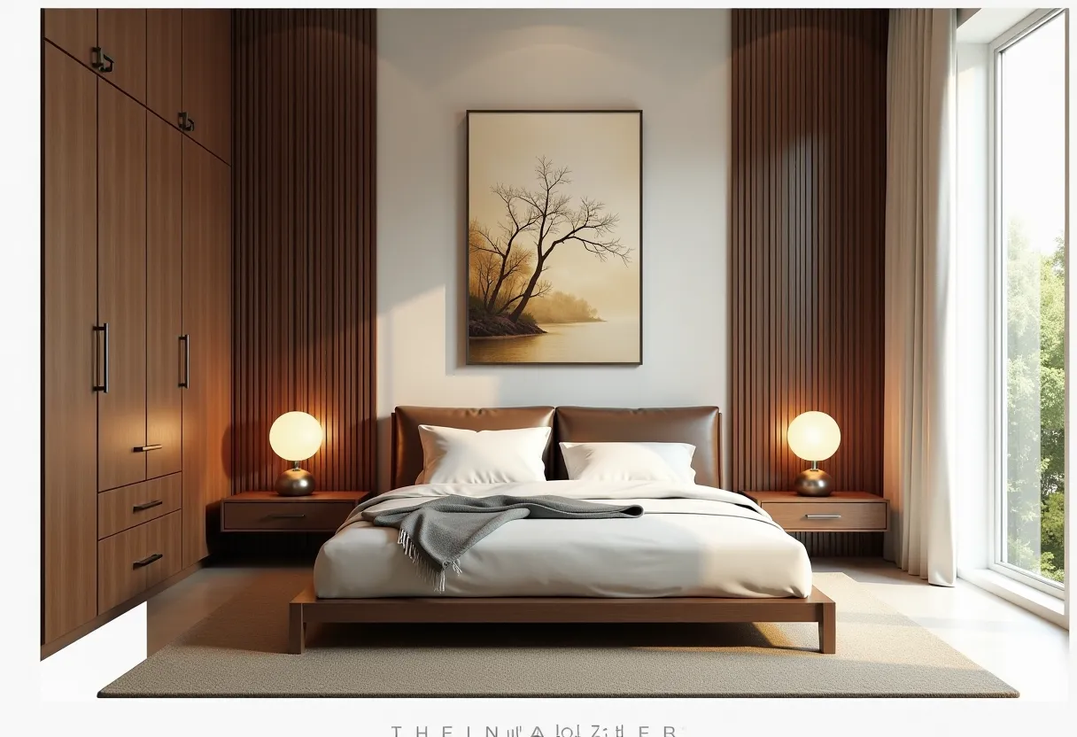 Tranquil Asian Zen Bedroom Design
