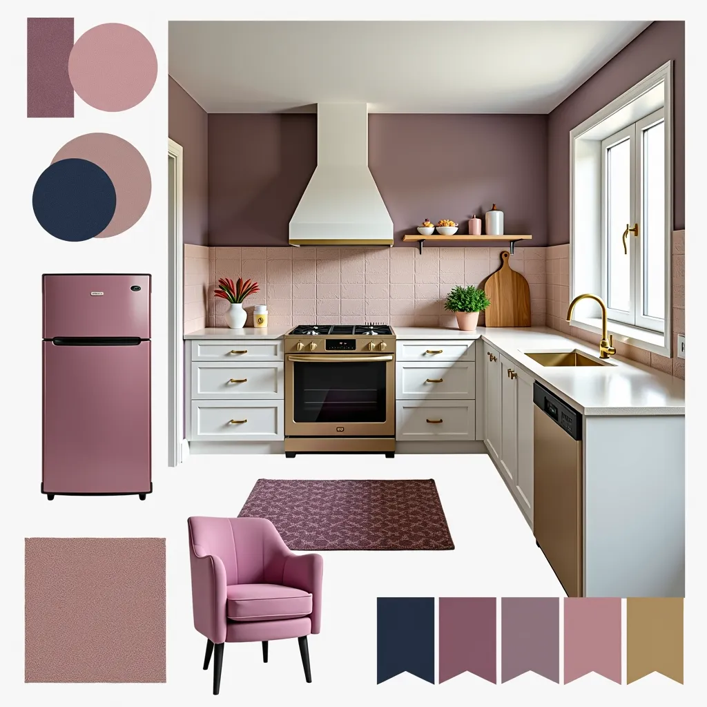 Art Deco Kitchen: Bold Elegance with a Splash of Color