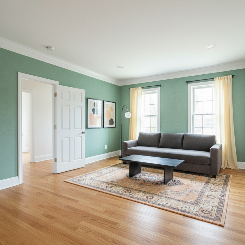 Gothic Living Room: Modern Minimalist Makeover