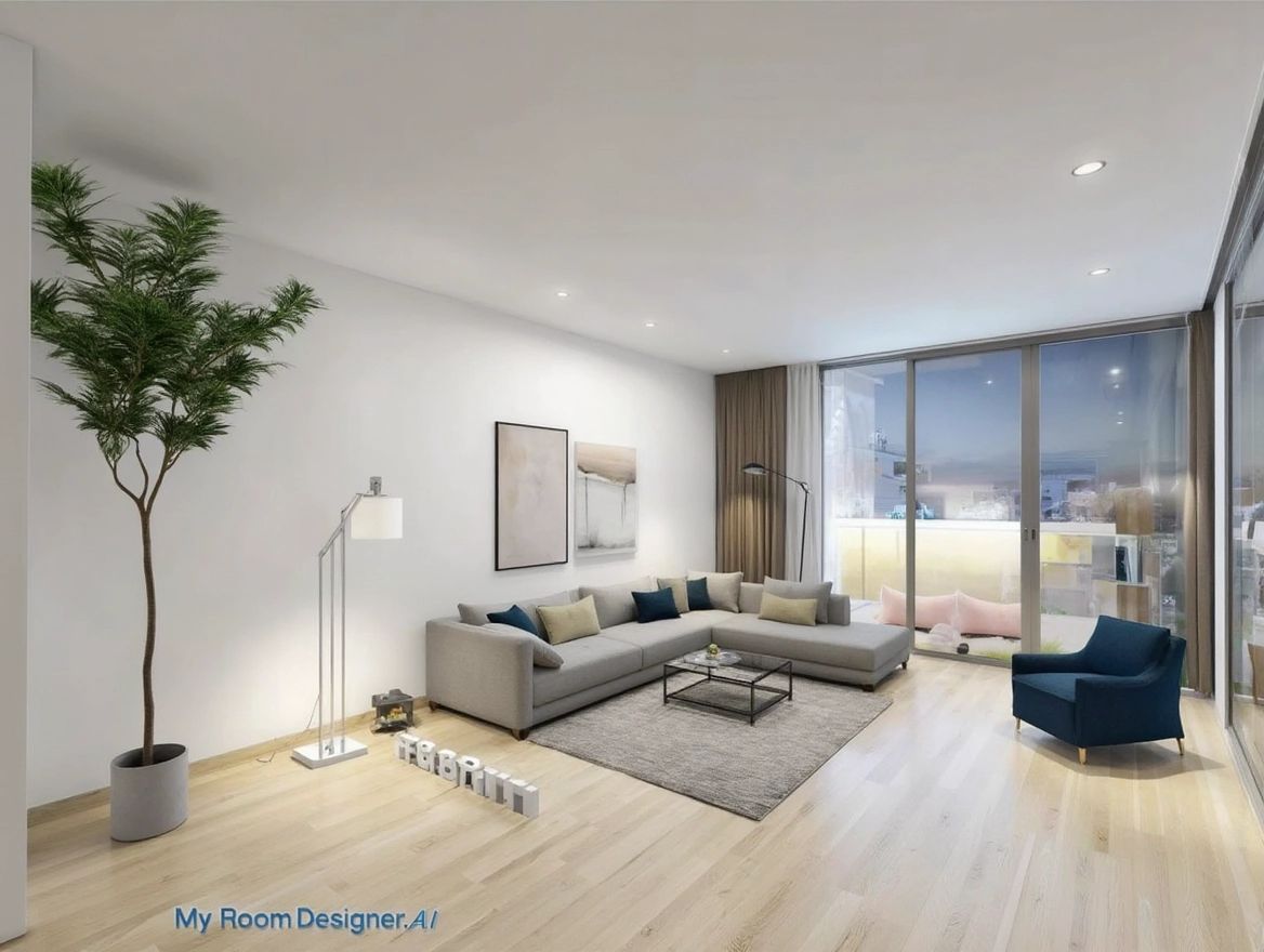 Modern Elegance: A Contemporary Living Room Retreat