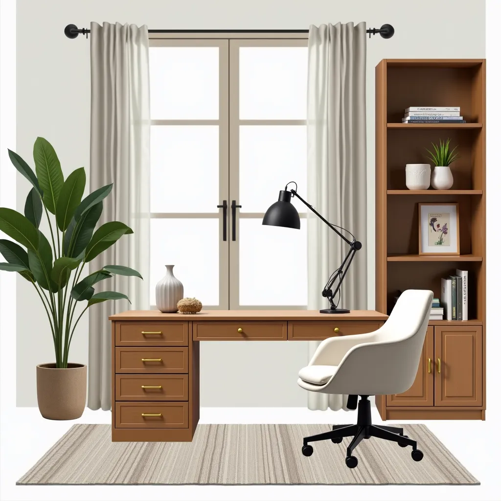 Mid-Century Modern Home Office Inspiration