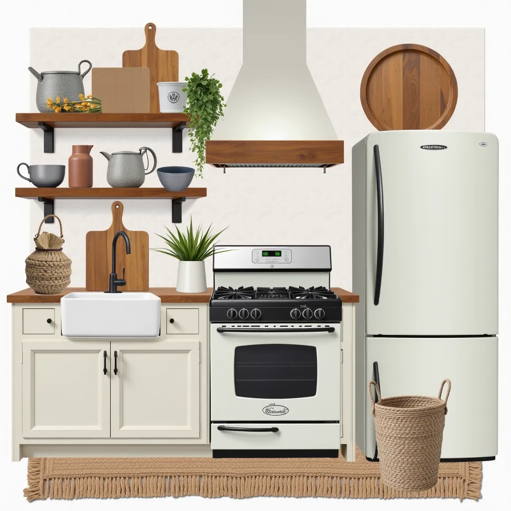 Rustic Kitchen Charm: Vintage & Cozy Shoppe Interiors