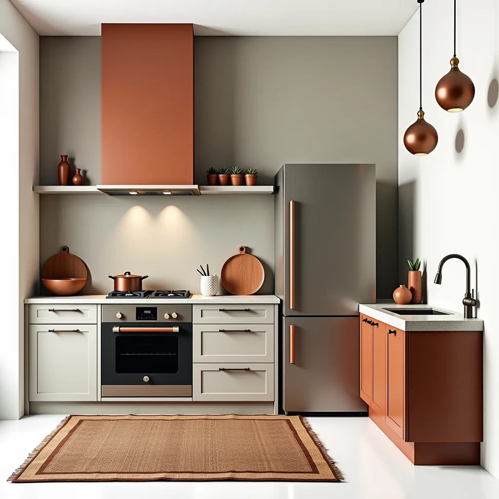 Moroccan Kitchen Design: A Symphony of Grey & Rust