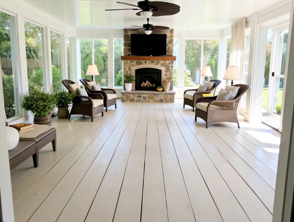 Serene Mediterranean Garden Room with Natural Elegance