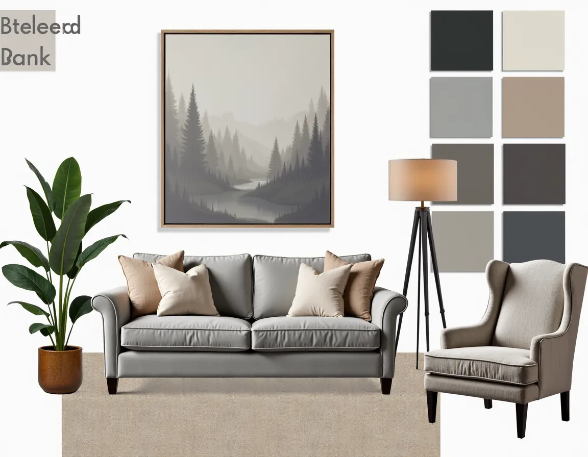 Charming French Country Living Room: A Blend of Elegance
