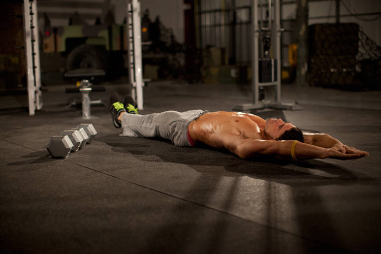 Cocoons — starting position, working the abs