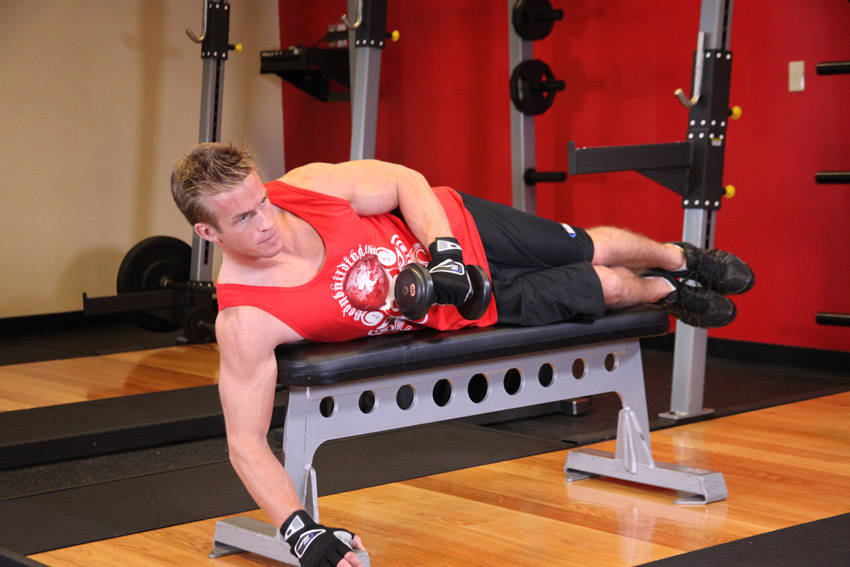 External Rotation — starting position, working the shoulders