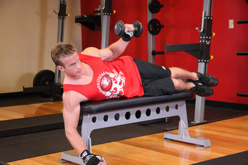 External Rotation — end position, working the shoulders