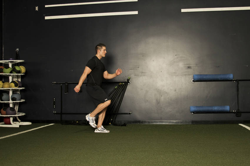 Fast Skipping — end position, working the quads